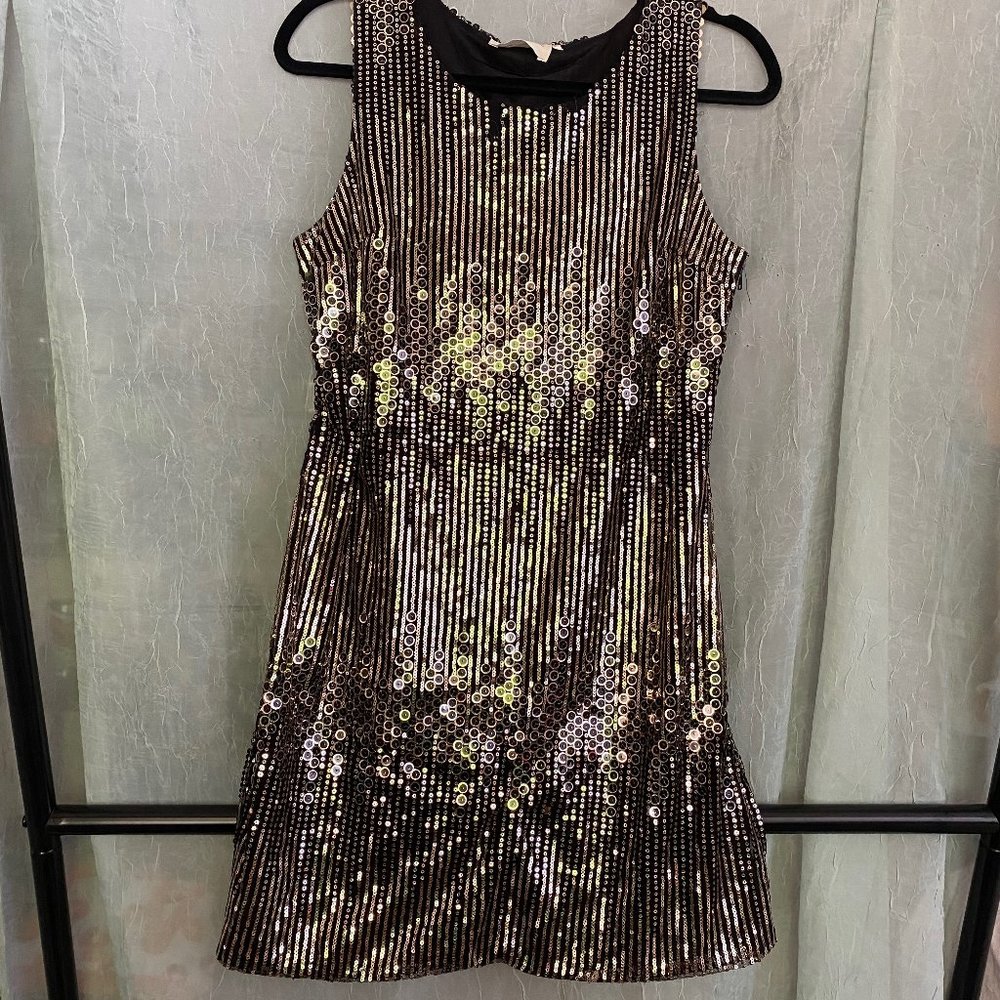 Sleeveless Sequin Dress